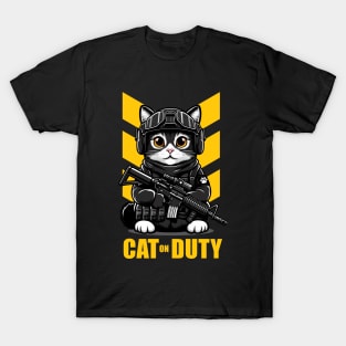 Cat on Duty T-Shirt